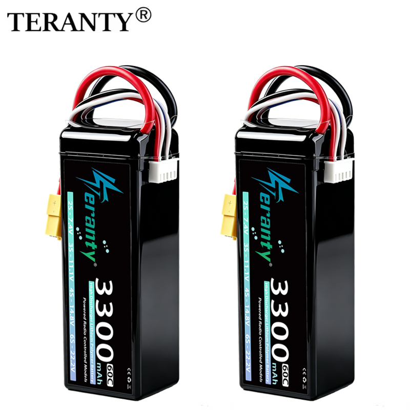 Drone Battery Plate - Bateria Lipo TERANTY 4S 3300mAh 14.8V
