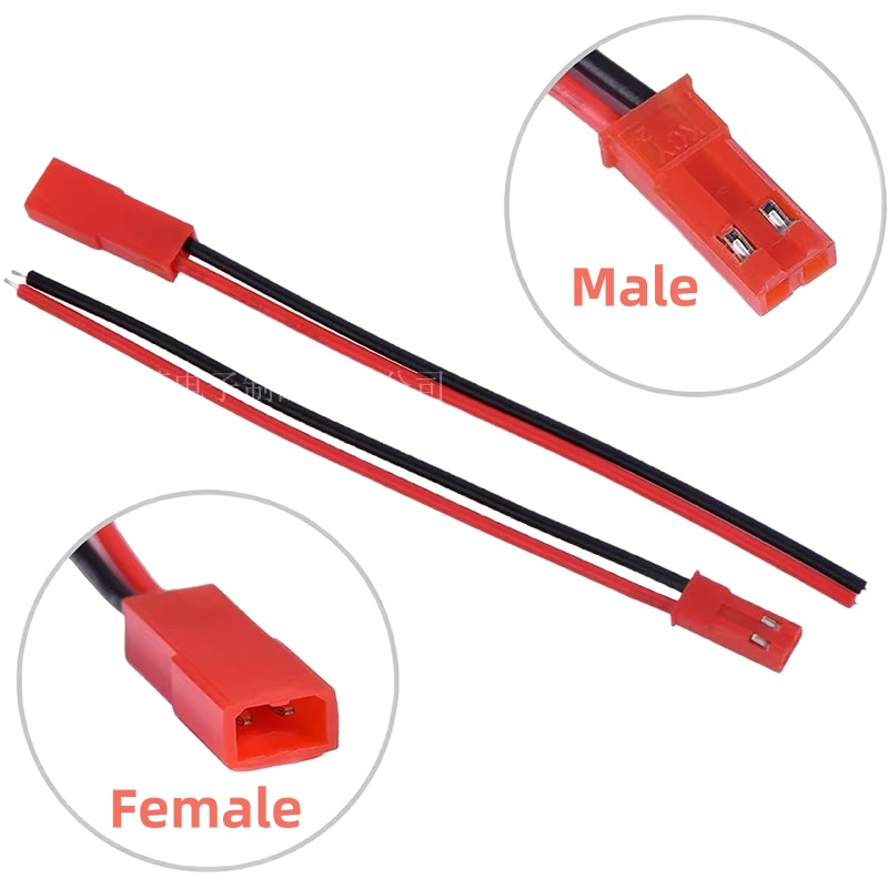 Drone Battery Connector - 20 pçs 10 pares jst 2p