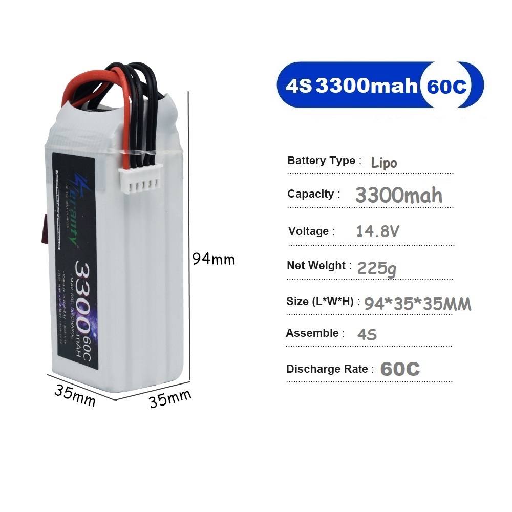 Bateria recarregável lipo 4S 3 - Drone Battery Lipo avaliação e preço