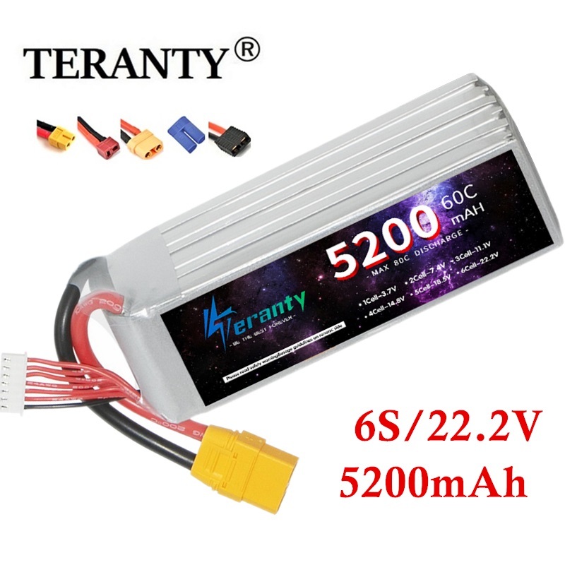 TERANTY-Bateria Lipo com Plugu - Drone Battery 6S avaliação e preço