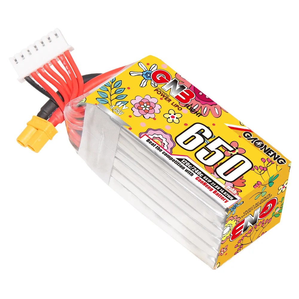 Bateria LiPo GAONENG 6S 650mAh - Drone Battery 6S avaliação e preço