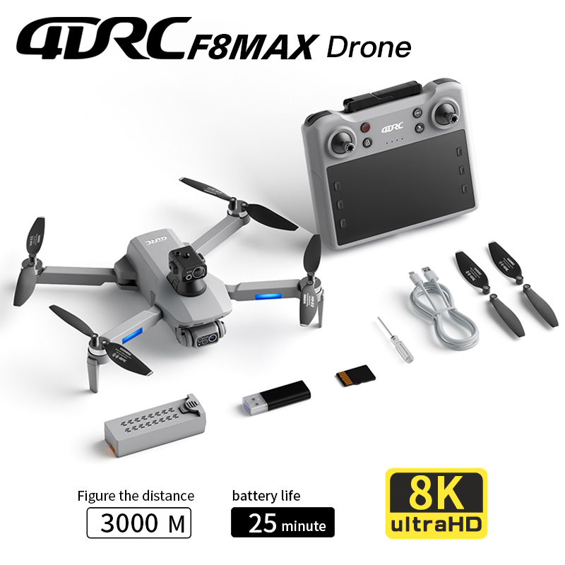 F8 max gps drone profissional  - Drone Battery Case avaliação e preço