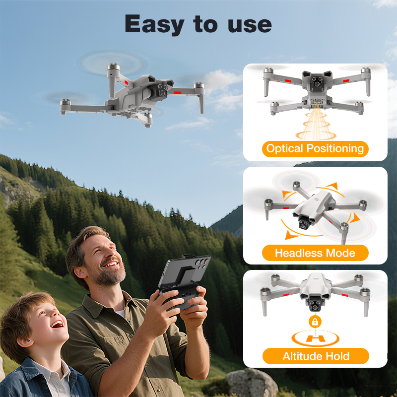 NOVO Drone L017 Pro Brushless  - Drone Battery Case avaliação e preço