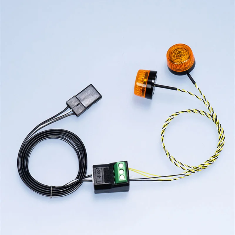 1/14 modelo rc led luz rotativ - Drone Battery Alarm avaliação e preço