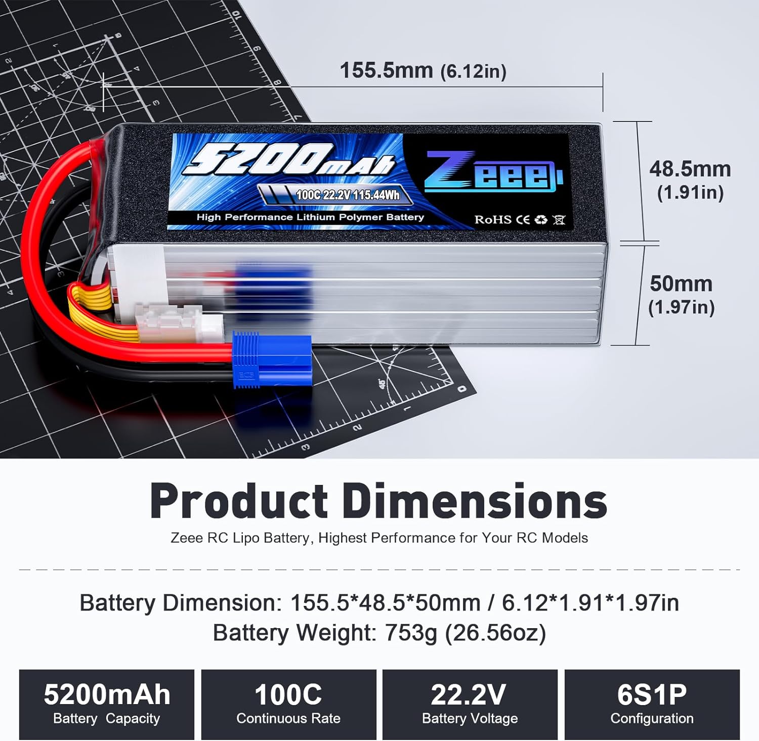 Zeee-Bateria Lipo para Carro R - Drone Battery 6S avaliação e preço