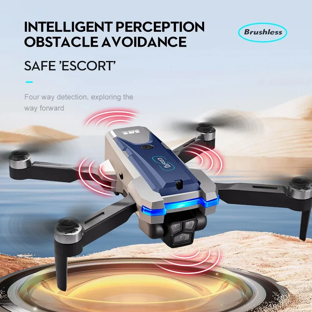 Dobrável RC S8S GPS Drone, 5G  - Drone Battery Case avaliação e preço